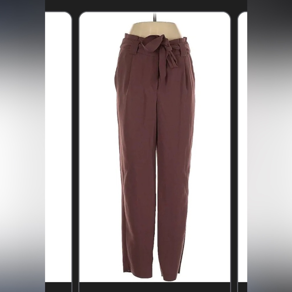 Express women’s tie waist ankle pant